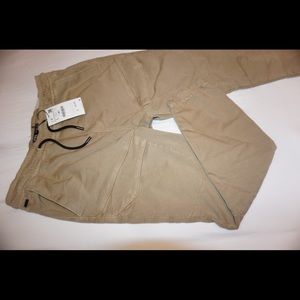 Zara Soft Denim Cargo Pants